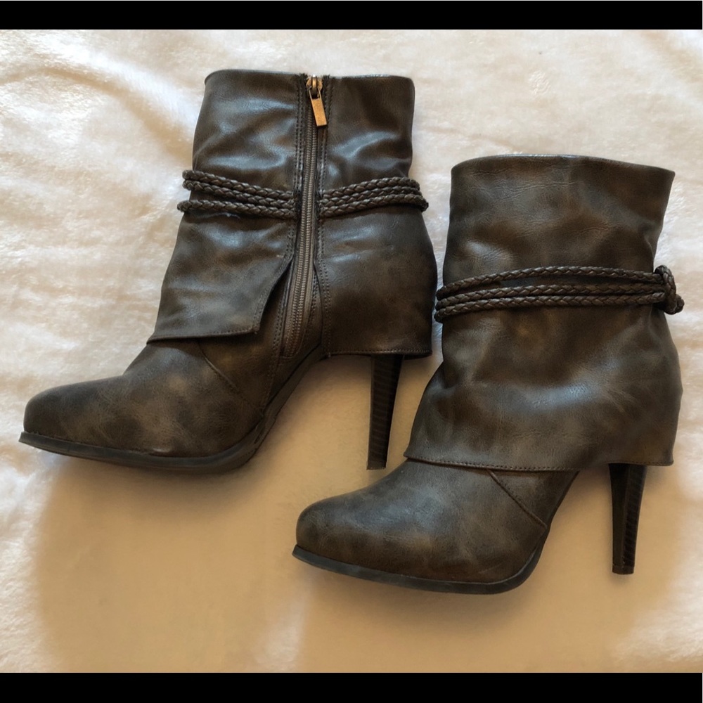 Anne Michelle Cheeky High Heel Ankle Boot